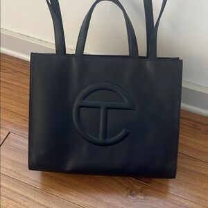 Telfar Black Tote Bag